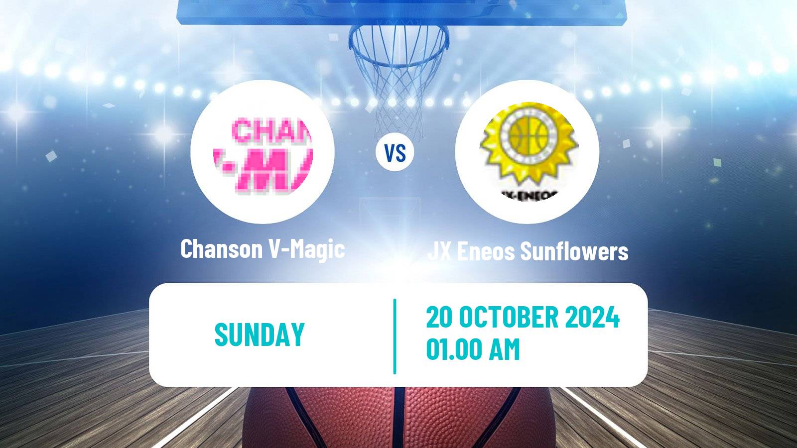 Basketball Japan W League Basketball Chanson V-Magic - JX Eneos Sunflowers