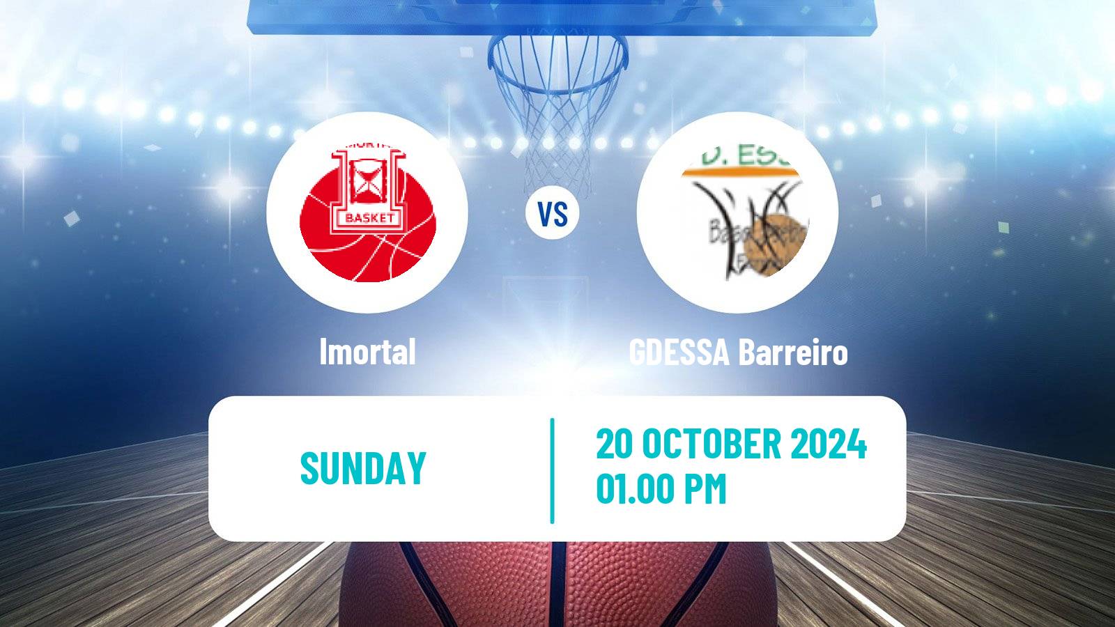 Basketball Portuguese LFB Imortal - GDESSA Barreiro