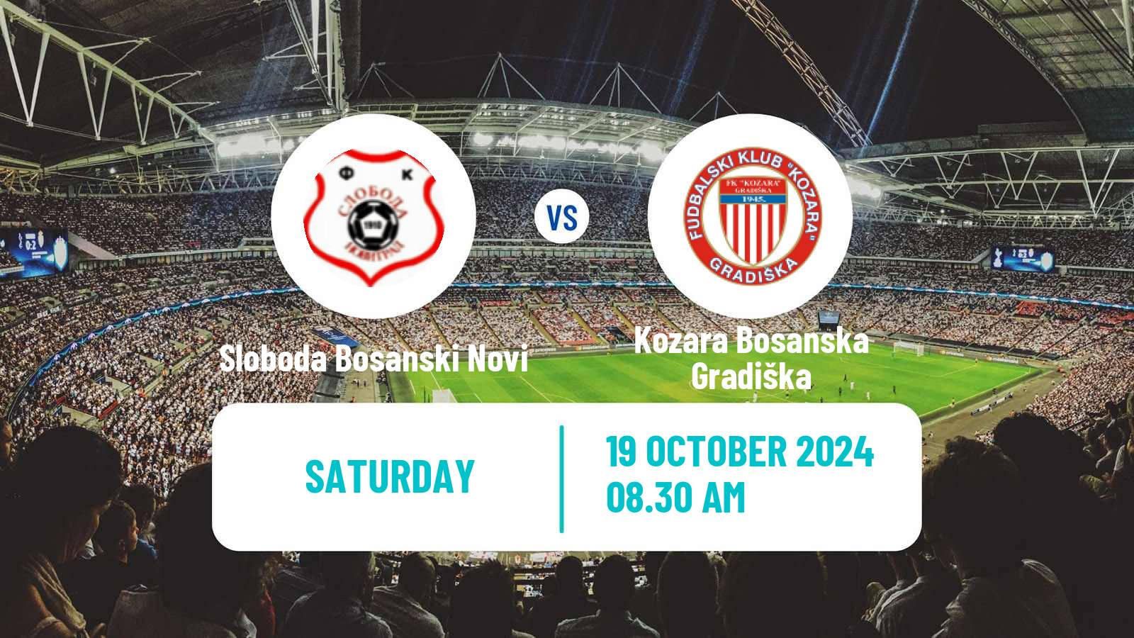 Soccer Bosnian Prva Liga RS Sloboda Bosanski Novi - Kozara Bosanska Gradiška