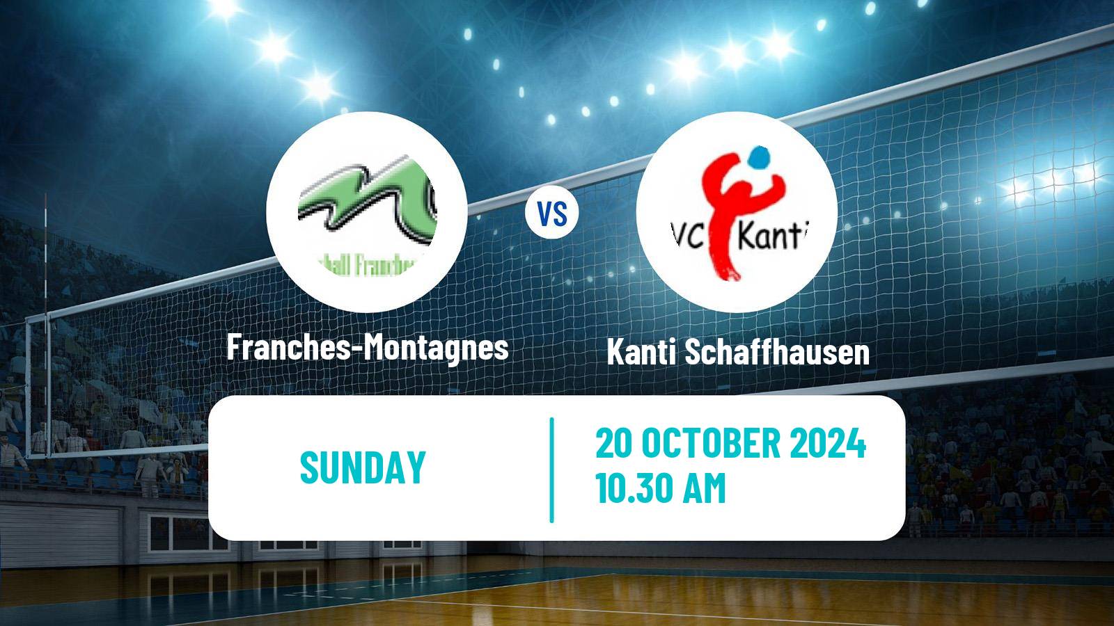 Volleyball Swiss NLA Volleyball Women Franches-Montagnes - Kanti Schaffhausen