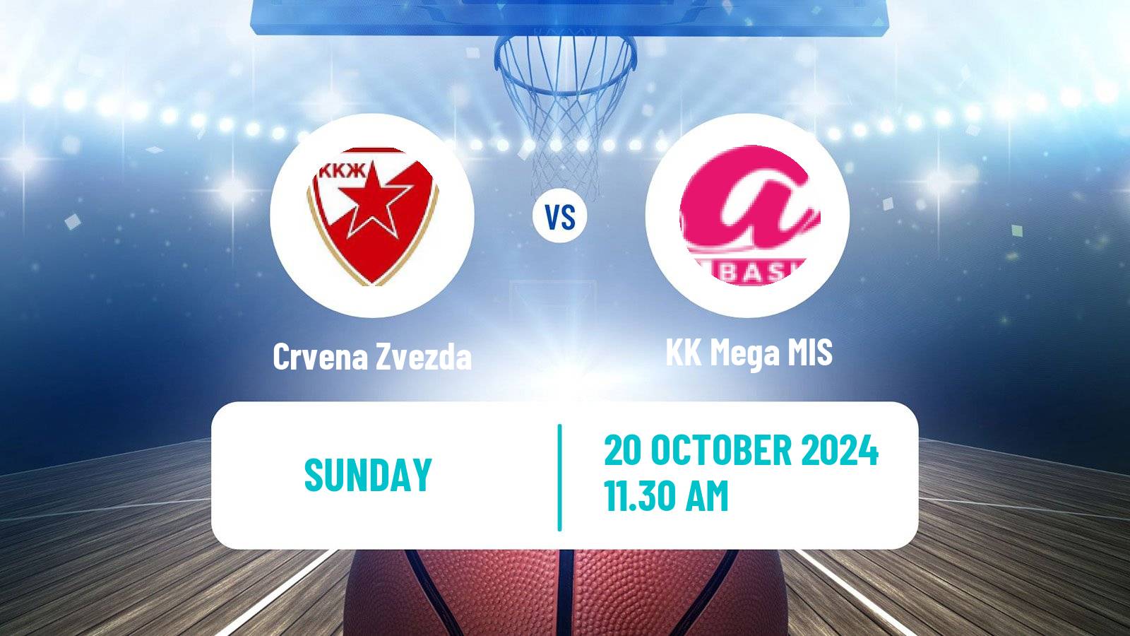 Basketball Serbian 1 ZLS Basketball Women Crvena Zvezda - Mega MIS