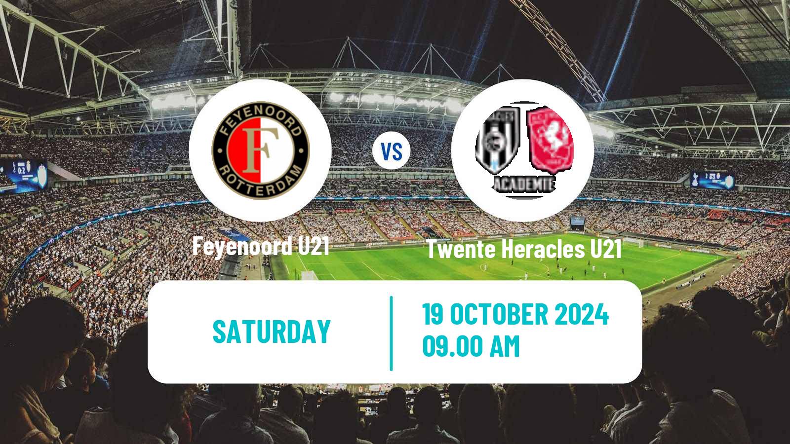 Soccer Dutch Divisie 1 U21 Feyenoord U21 - Twente Heracles U21