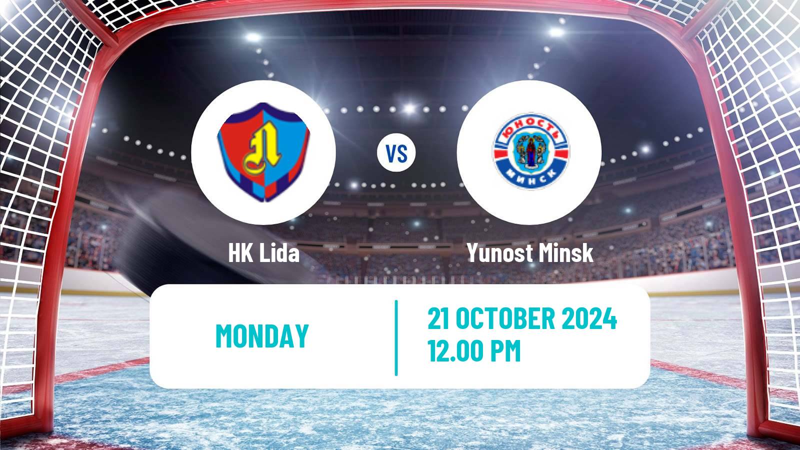 Hockey Belarusian Extraleague Lida - Yunost Minsk