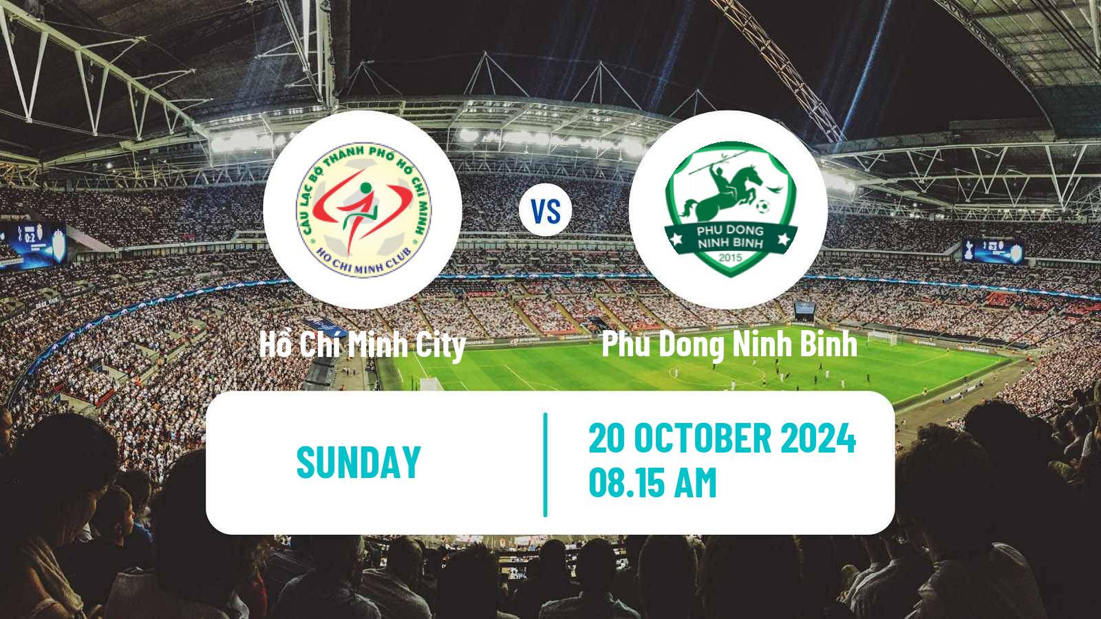 Soccer Vietnamese Cup Hồ Chí Minh City - Phu Dong Ninh Binh