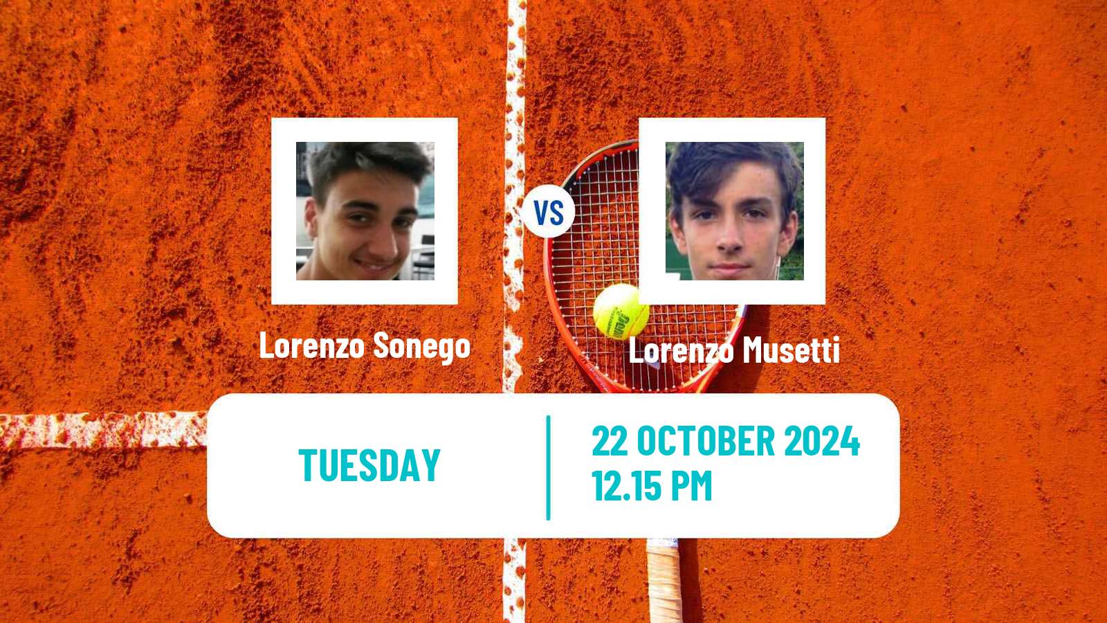 Tennis ATP Vienna Lorenzo Sonego - Lorenzo Musetti