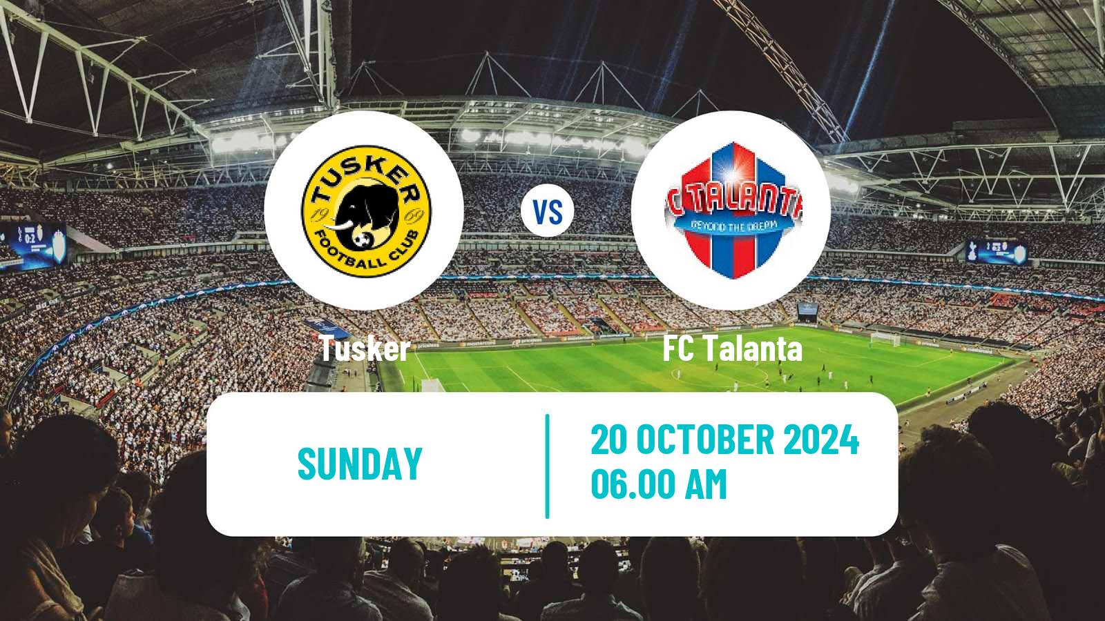 Soccer Kenyan Premier League Tusker - Talanta