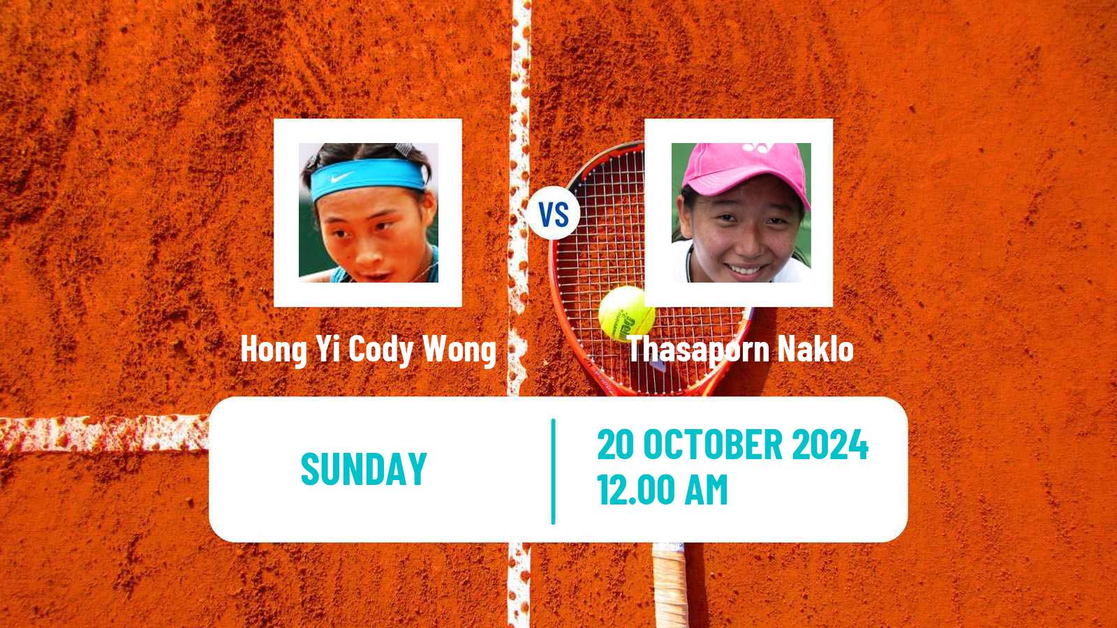 Tennis ITF W35 Huzhou Women Hong Yi Cody Wong - Thasaporn Naklo