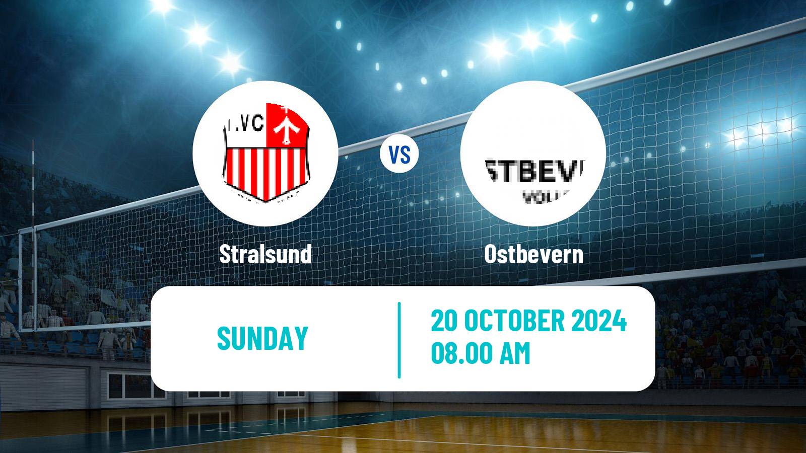 Volleyball German 2 Bundesliga North Volleyball Women Stralsund - Ostbevern