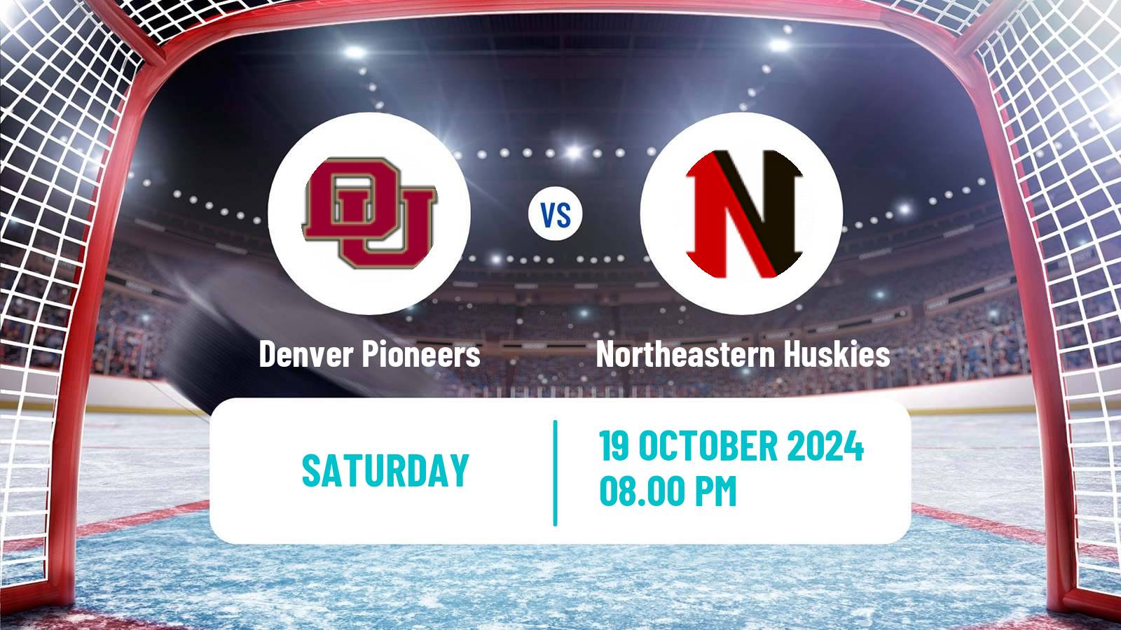 Hockey NCAA Hockey Denver Pioneers - Northeastern Huskies