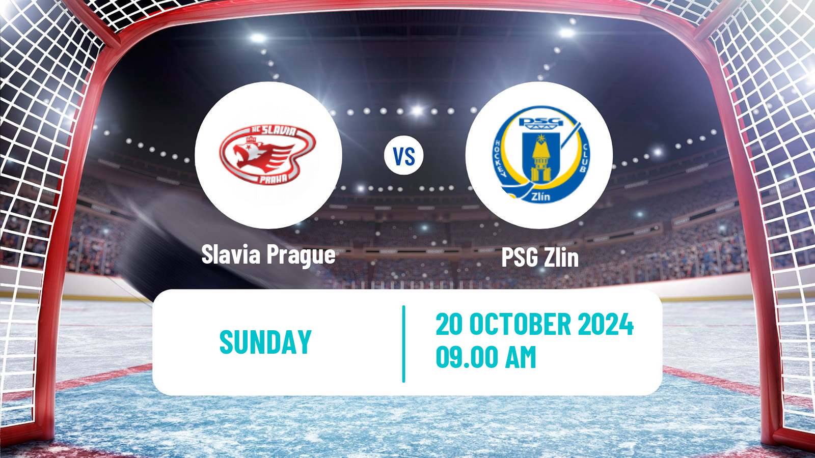 Hockey Czech Chance Liga Slavia Prague - PSG Zlín