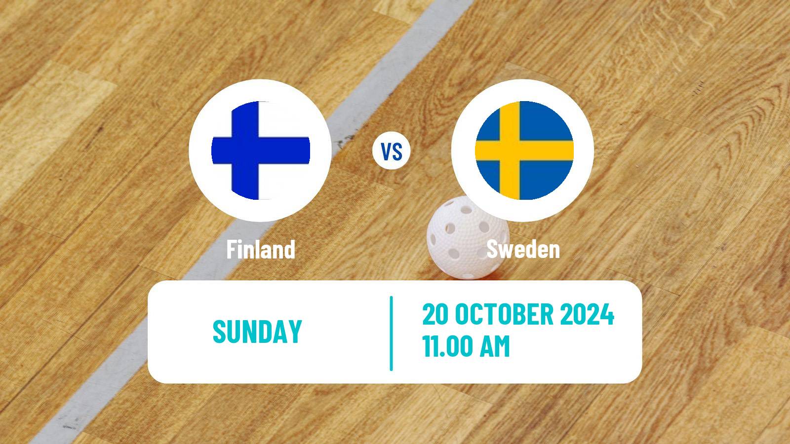 Floorball Euro Floorball Tour Finland Finland - Sweden