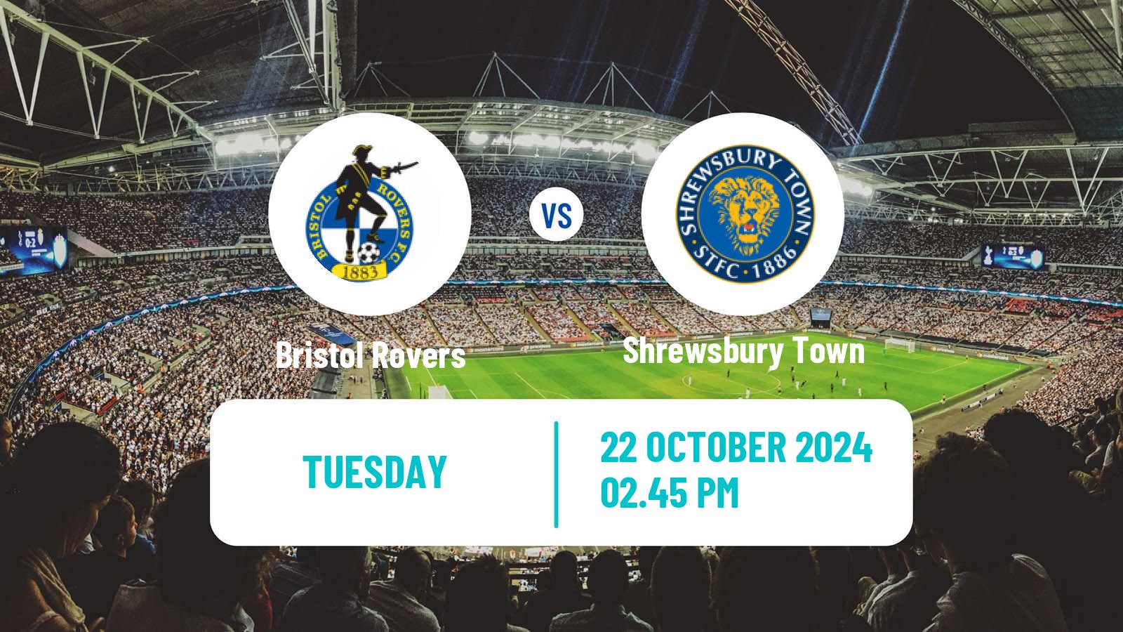 Soccer English League One Bristol Rovers - Shrewsbury Town