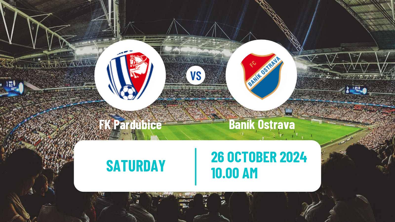 Soccer Czech 1 Liga Pardubice - Baník Ostrava