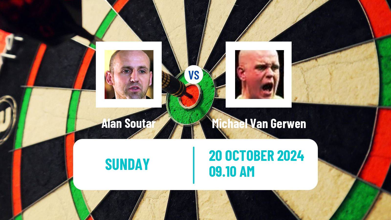 Darts European Tour 13 Alan Soutar - Michael Van Gerwen