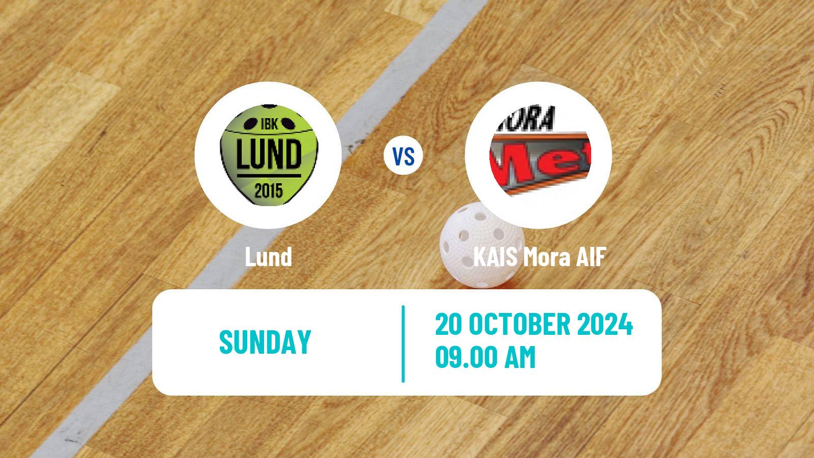 Floorball Swedish Superligan Floorball Women Lund - KAIS Mora AIF