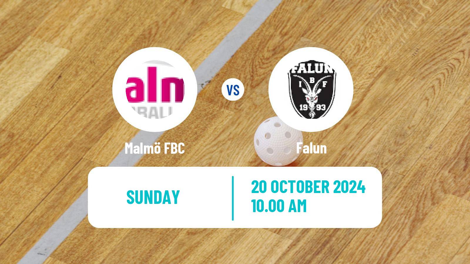 Floorball Swedish Superligan Floorball Women Malmö FBC - Falun