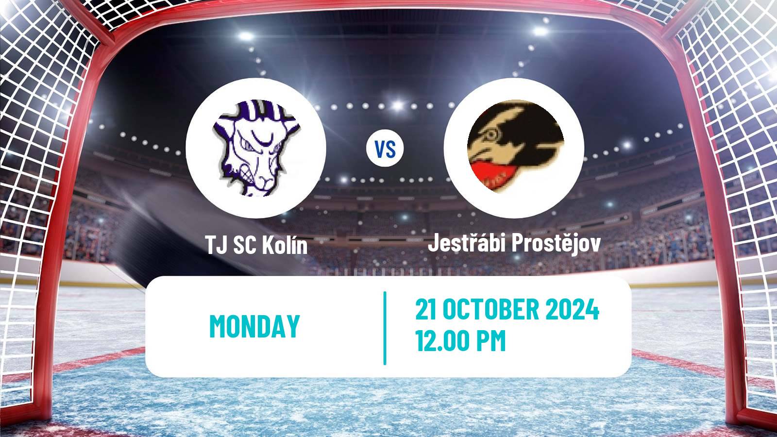 Hockey Czech Chance Liga Kolín - Jestřábi Prostějov