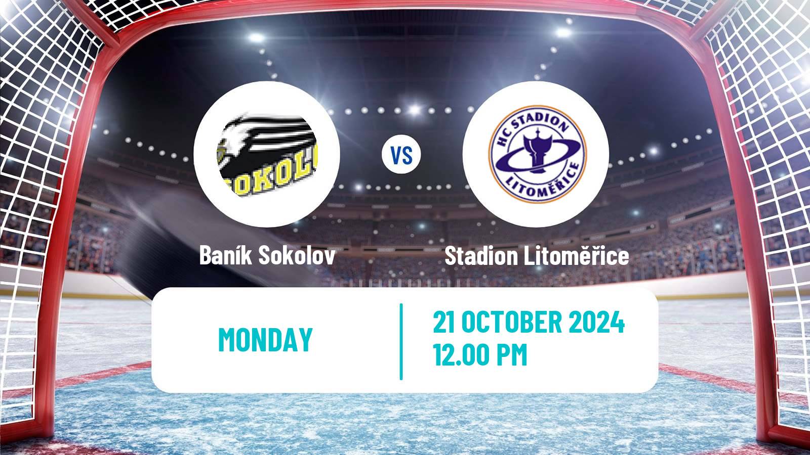 Hockey Czech Chance Liga Baník Sokolov - Stadion Litoměřice