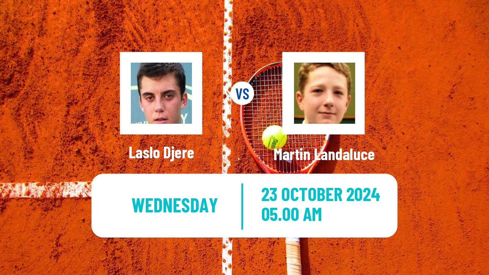 Tennis Brest Challenger Men Laslo Djere - Martin Landaluce