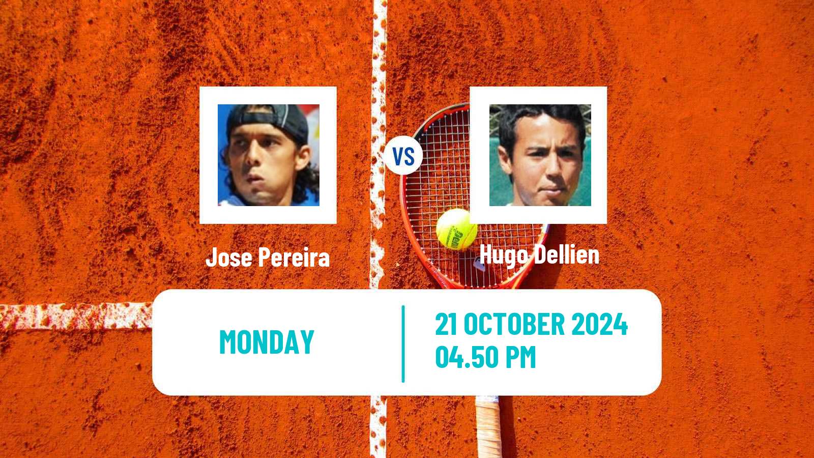 Tennis Curitiba Challenger Men Jose Pereira - Hugo Dellien