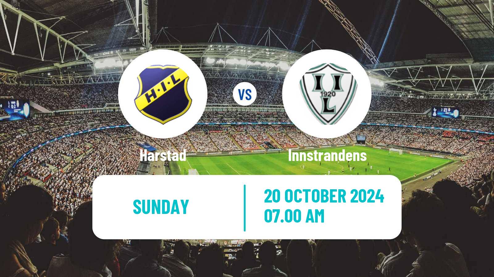 Soccer Norwegian Division 3 - Group 6 Harstad - Innstrandens