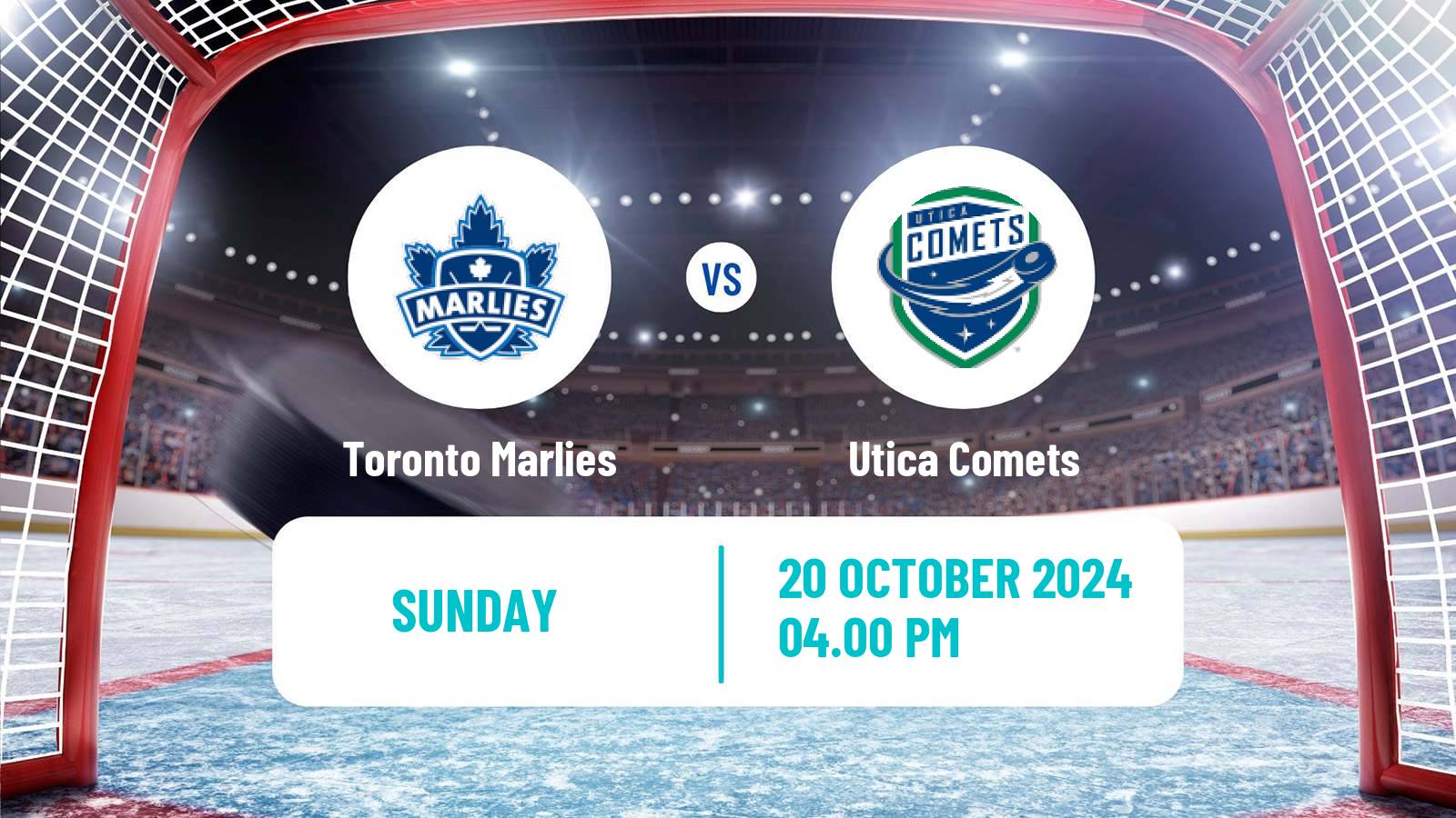 Hockey AHL Toronto Marlies - Utica Comets