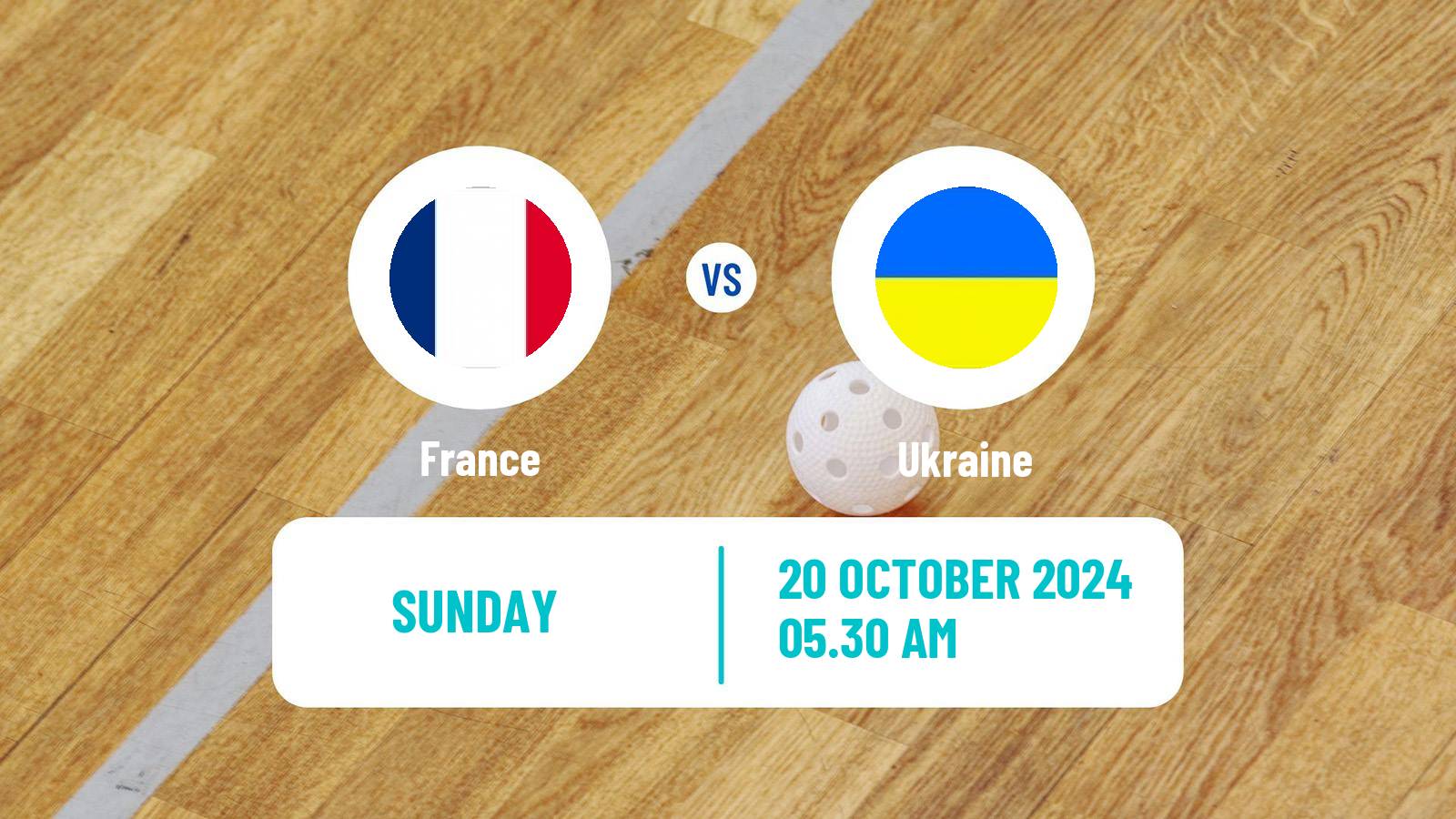 Floorball Friendly International Floorball France - Ukraine