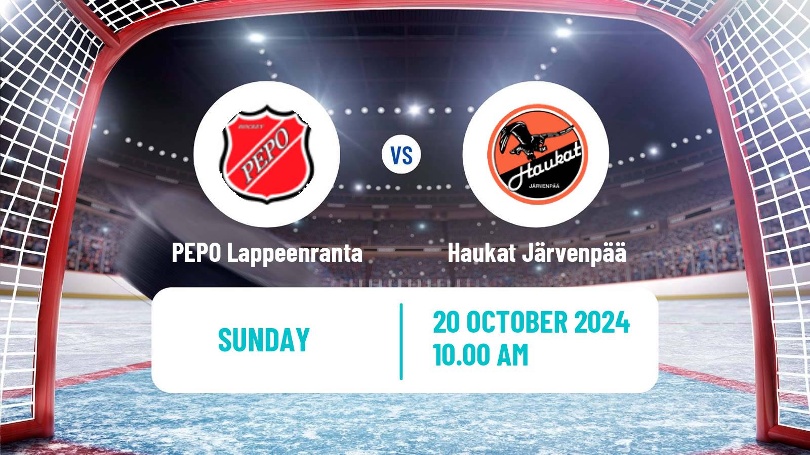 Hockey Finnish Suomi-sarja PEPO Lappeenranta - Haukat Järvenpää