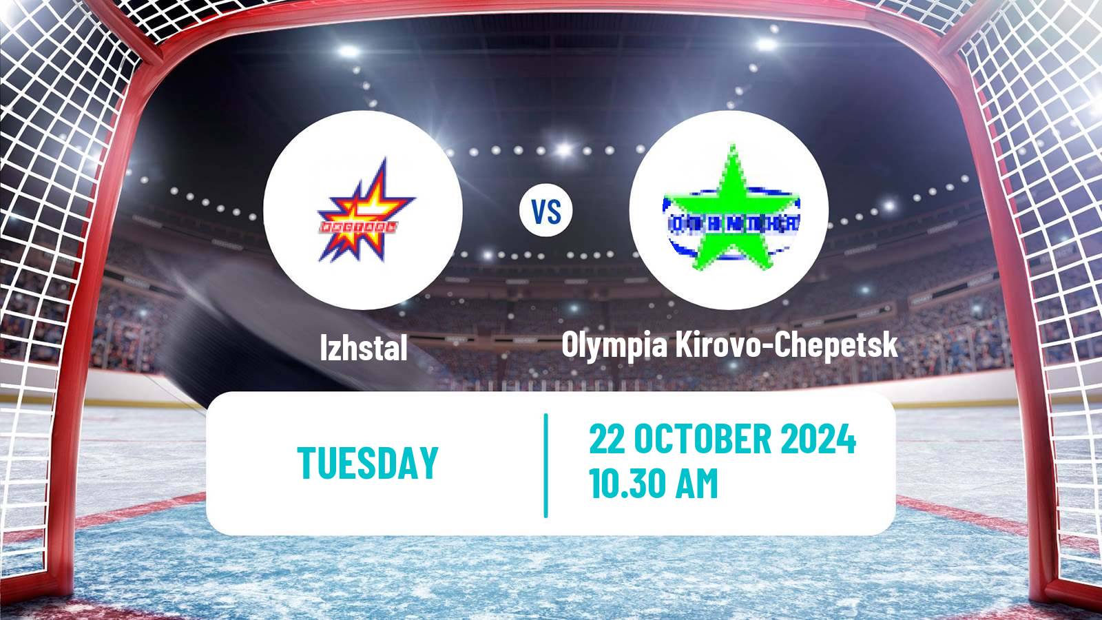 Hockey VHL Izhstal - Olympia Kirovo-Chepetsk