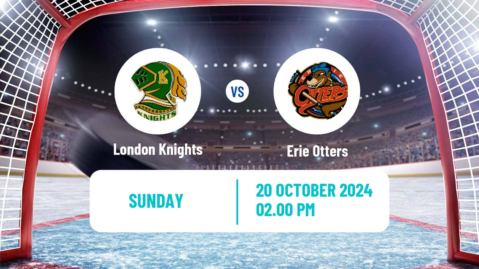 Hockey OHL London Knights - Erie Otters