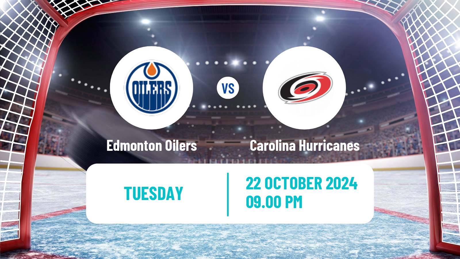 Hockey NHL Edmonton Oilers - Carolina Hurricanes