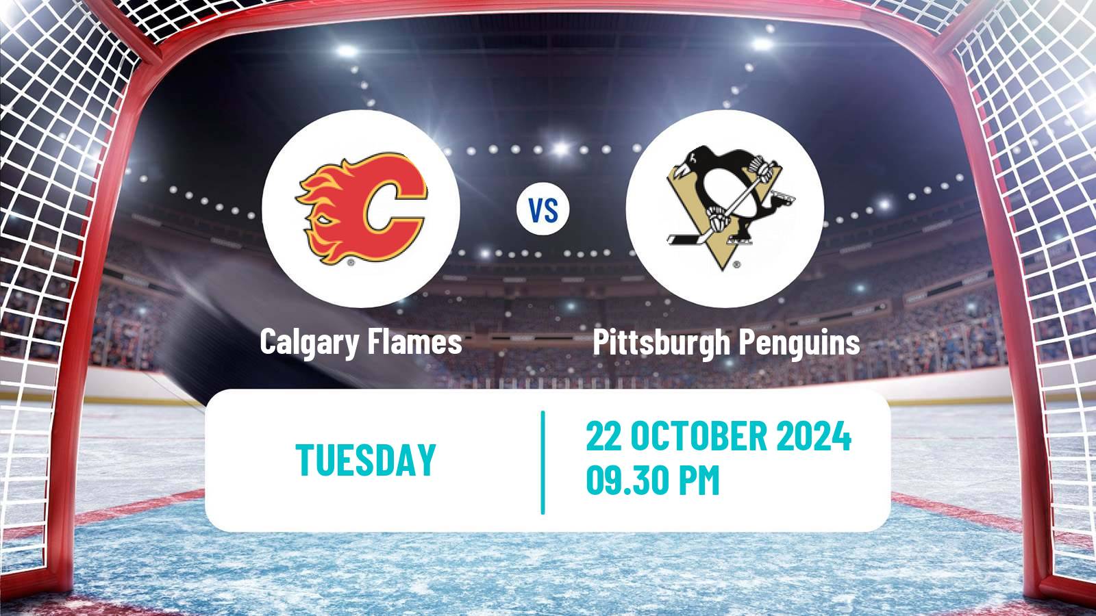 Hockey NHL Calgary Flames - Pittsburgh Penguins