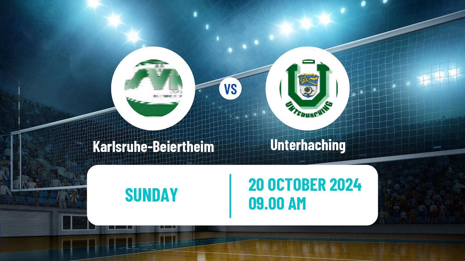 Volleyball German 2 Bundesliga South Volleyball Women Karlsruhe-Beiertheim - Unterhaching