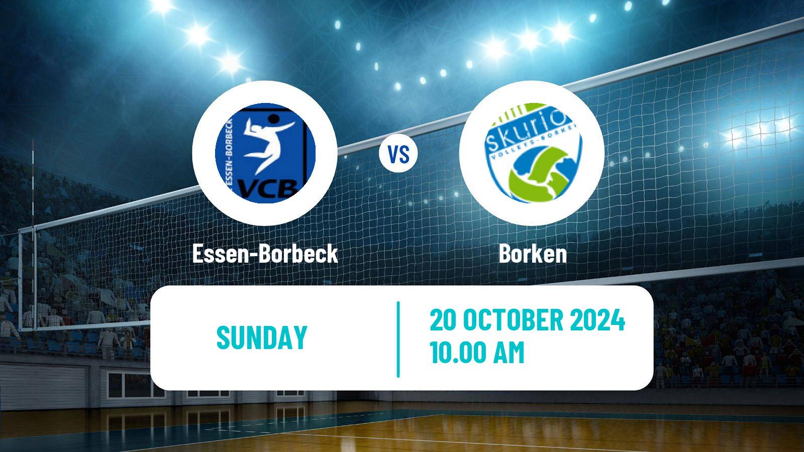 Volleyball German 2 Bundesliga Pro Volleyball Women Essen-Borbeck - Borken