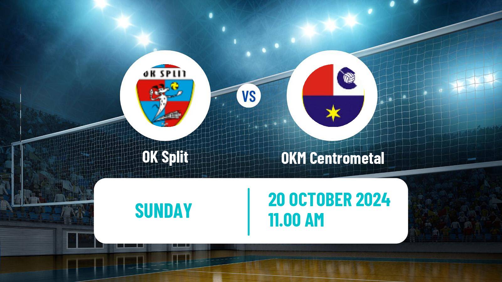 Volleyball Croatian Superliga Volleyball Split - OKM Centrometal