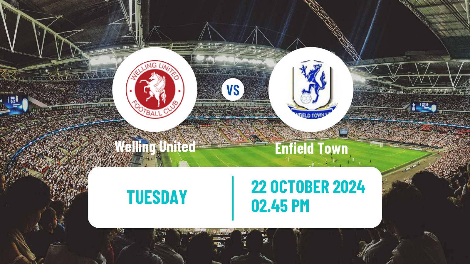 Soccer English National League South Welling United - Enfield Town