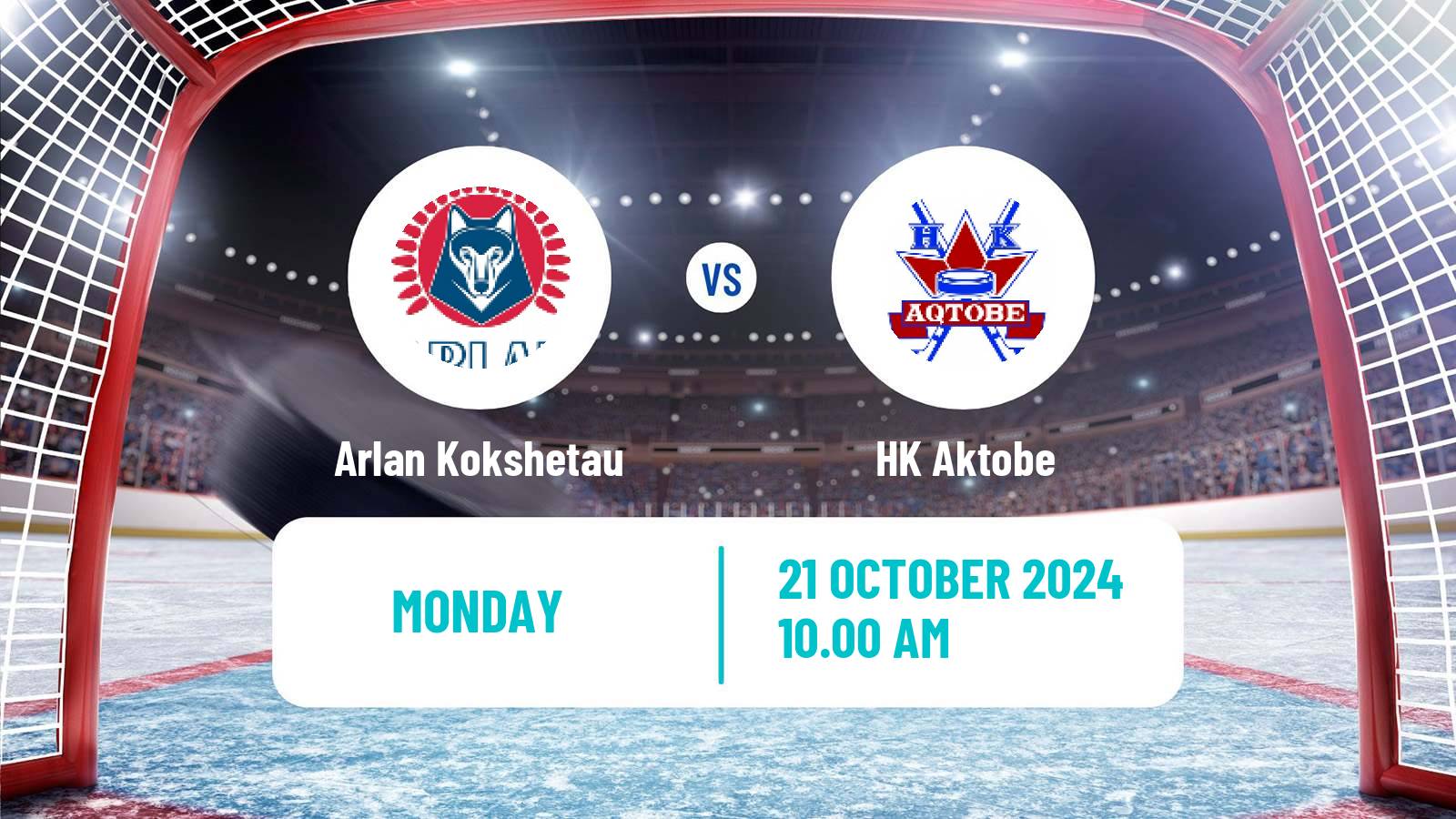 Hockey Kazakh Ice Hockey Championship Arlan Kokshetau - Aktobe