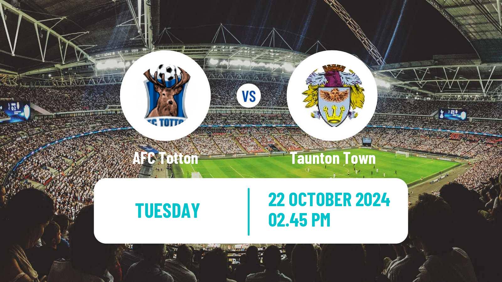 Soccer English Southern League South Division Totton - Taunton Town