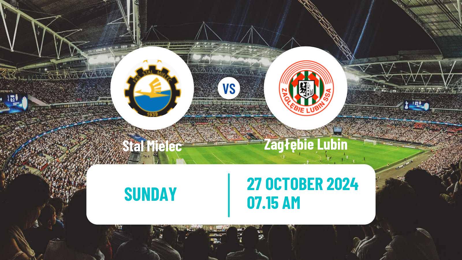 Soccer Polish Ekstraklasa Stal Mielec - Zagłębie Lubin