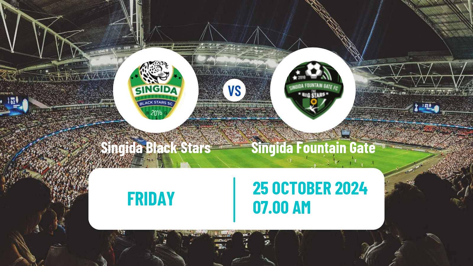 Soccer Tanzanian Premier League Singida Black Stars - Singida Fountain Gate