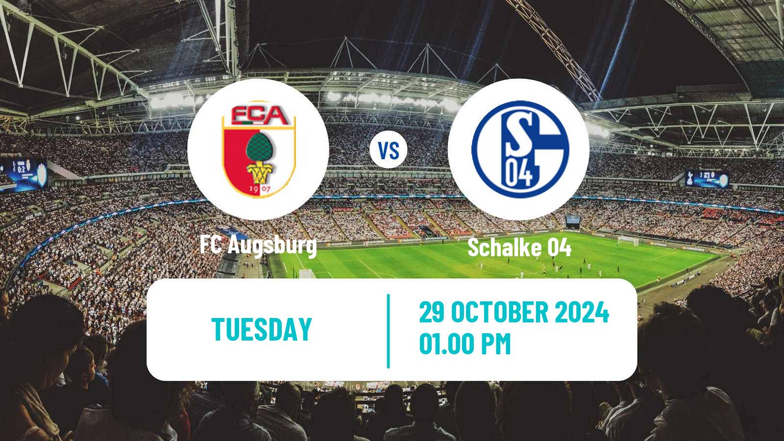 Soccer German DFB Pokal Augsburg - Schalke 04