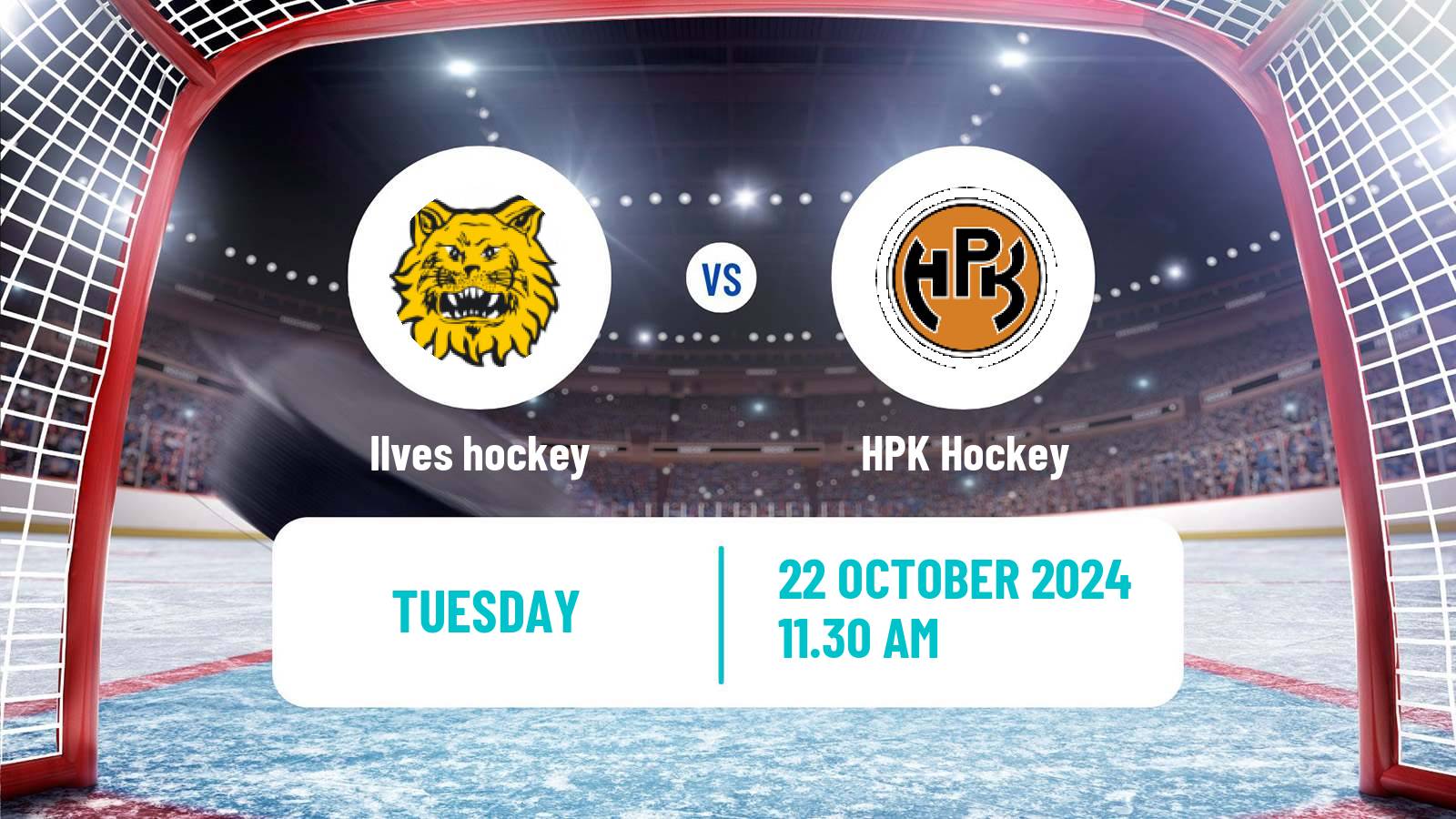 Hockey Finnish SM-liiga Ilves - HPK