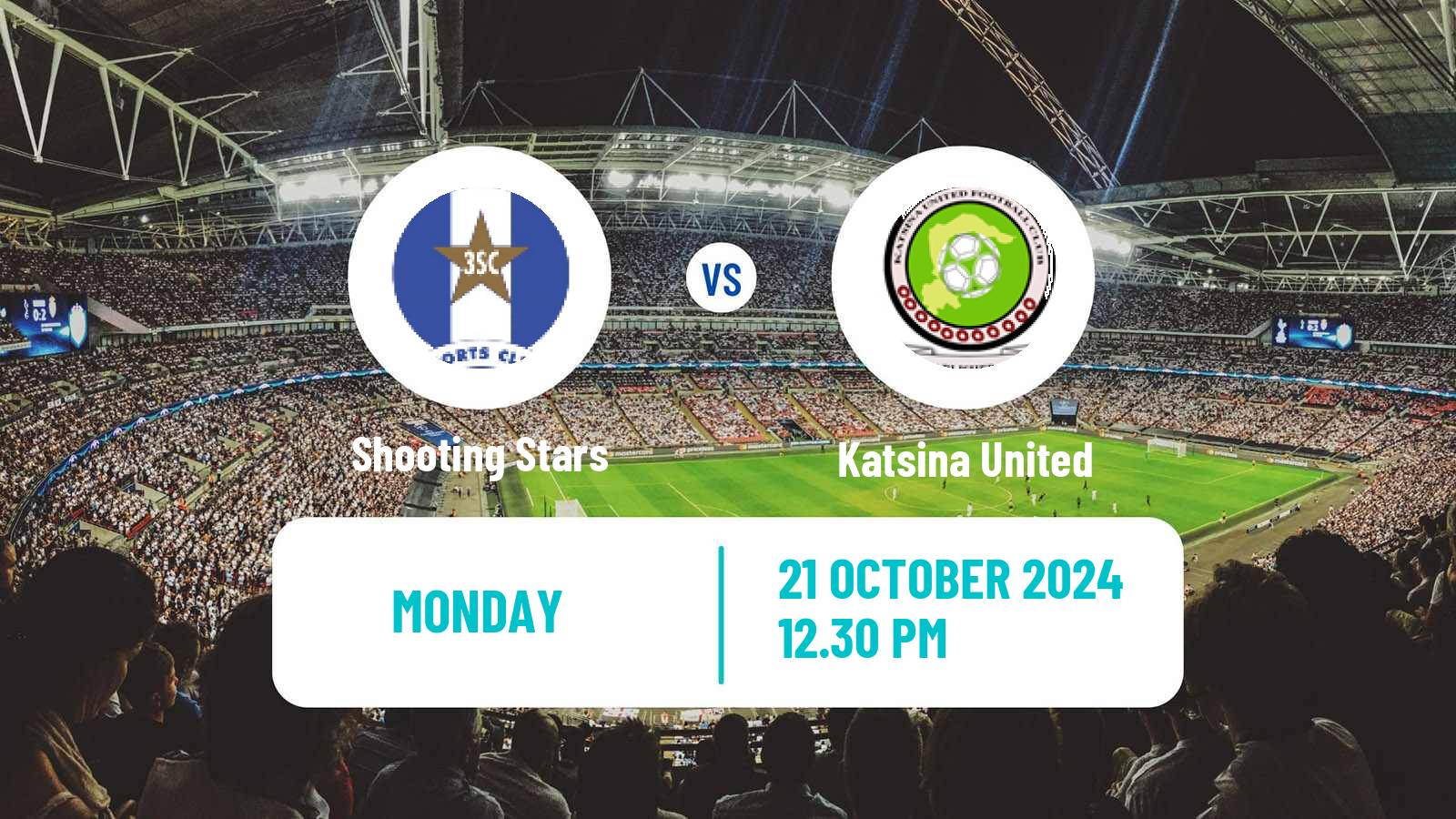 Soccer Nigerian Premier League Shooting Stars - Katsina United