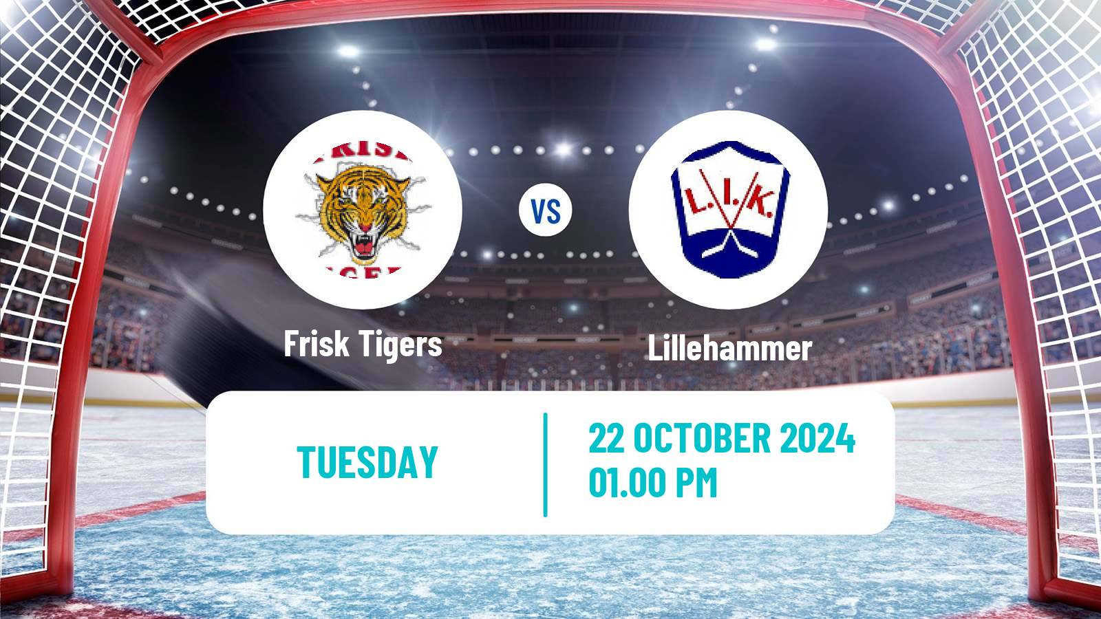 Hockey Norwegian Ligaen Hockey Frisk Tigers - Lillehammer