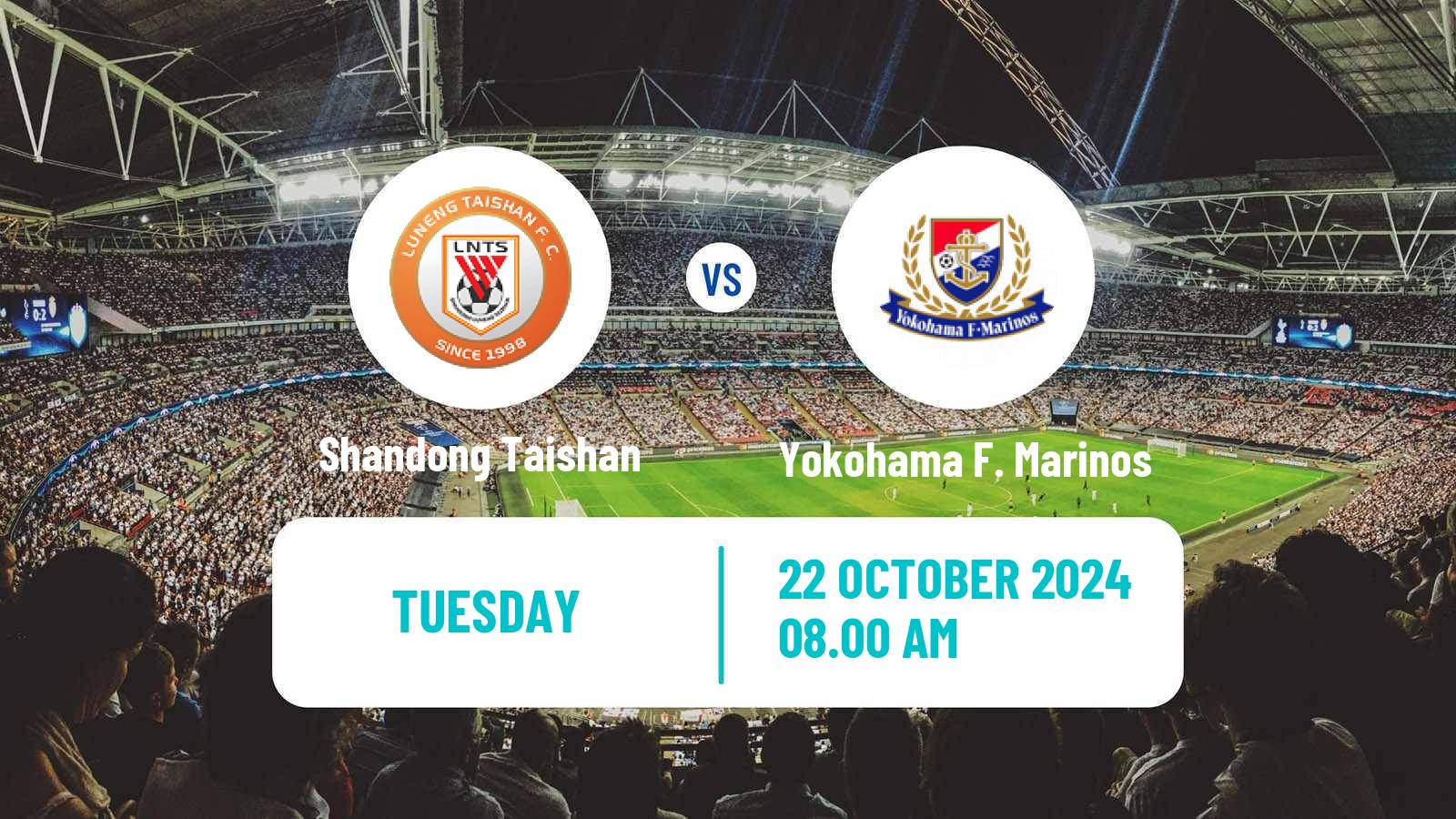 Soccer AFC Champions League Shandong Taishan - Yokohama F. Marinos