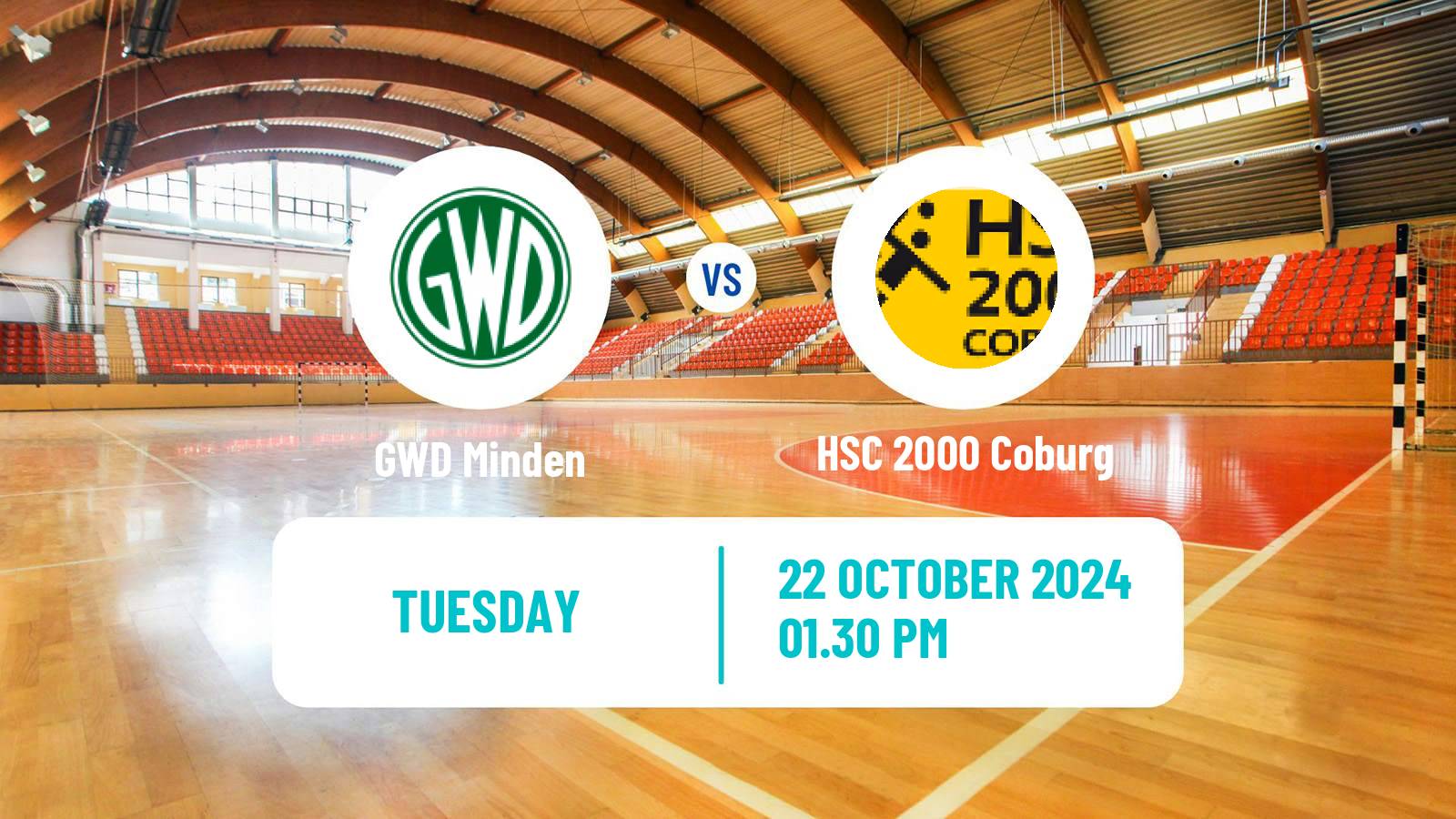 Handball German 2 Bundesliga Handball GWD Minden - HSC 2000 Coburg