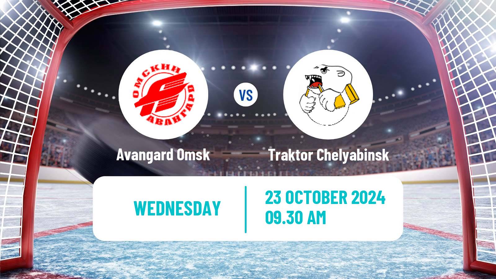 Hockey KHL Avangard Omsk - Traktor Chelyabinsk