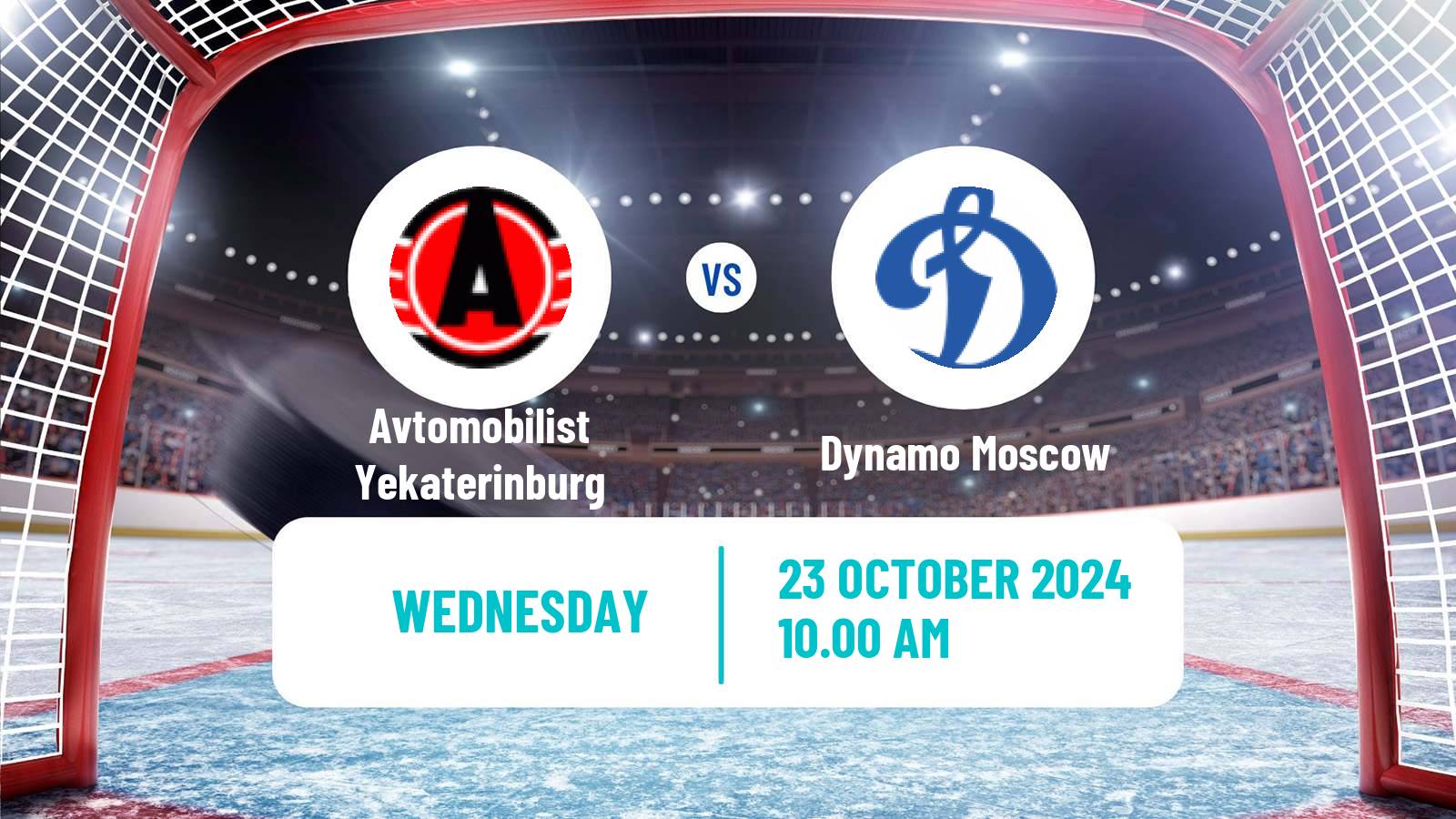 Hockey KHL Avtomobilist Yekaterinburg - Dynamo Moscow