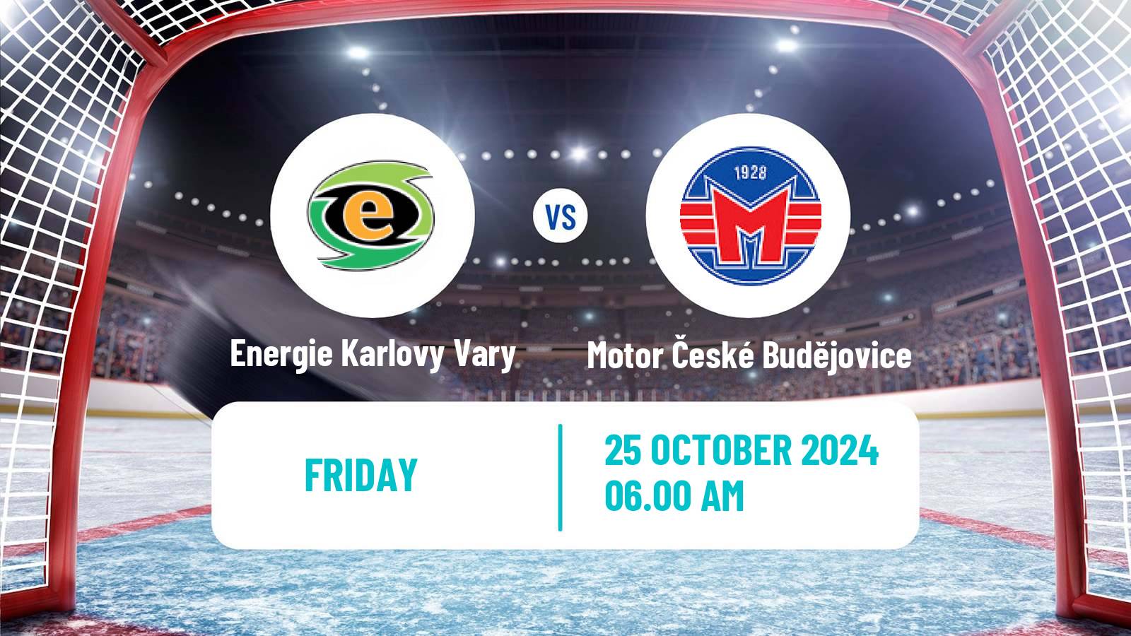 Hockey Czech Extraliga Energie Karlovy Vary - Motor České Budějovice