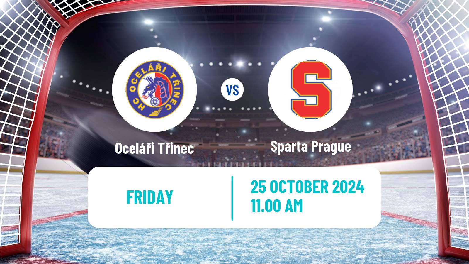 Hockey Czech Extraliga Oceláři Třinec - Sparta Prague